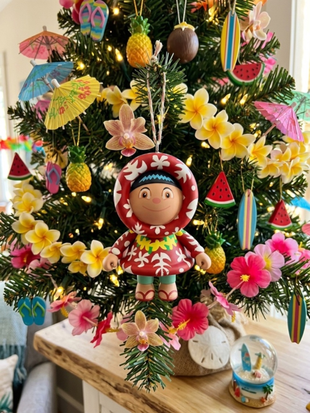 2011 Hallmark Keepsake "Aloha Frosty" Christmas Tree Ornament